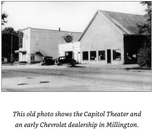 Capitol Theatre - FROM MILLINGTON-ARBELA HISTORICAL SOCIETY